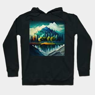 Abstract and minimalism Hoodie
